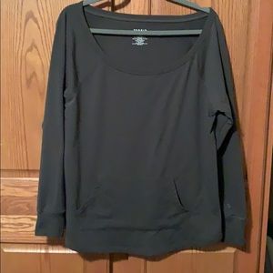 Torrid Dark Green Active Sweatshirt